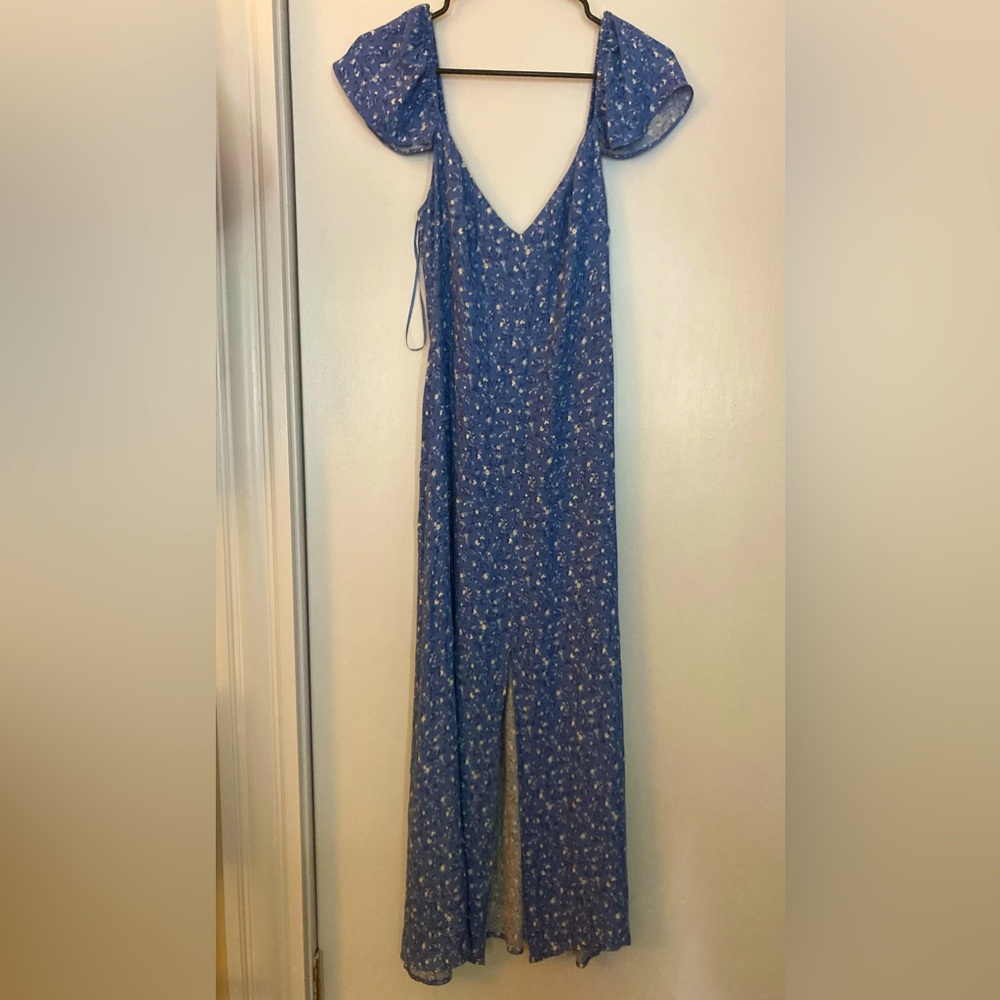 Reformation Baxley Dress in Eve - NWT